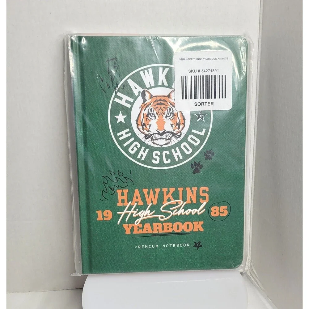 Stranger Things Hawkins High Yearbook Scented Premium Notebook